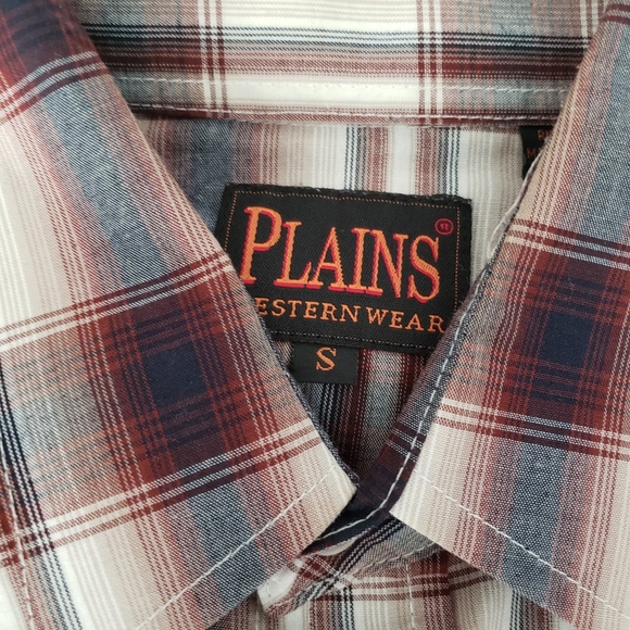 Plains Short Sleeve Button Down (S) - Picture 3 of 4
